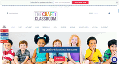 Desktop Screenshot of craftyclassroom.com
